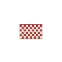 LOOP HOME hand towel - ruby/almond blush - brick — view 2