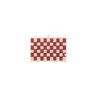 LOOP HOME hand towel - ruby/almond blush - brick — view 3