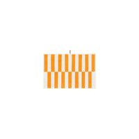 LOOP HOME hand towel - saffron/ivory - offset — view 2