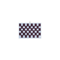 LOOP HOME sky/carmine - brick bundles — hand towel back