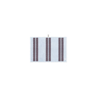 LOOP HOME hand towel - sky/carmine - dual dash — view 3
