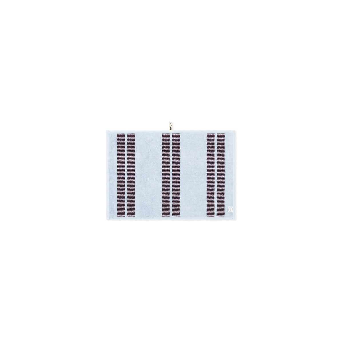 LOOP HOME sky/carmine - dual dash bundles — hand towel back
