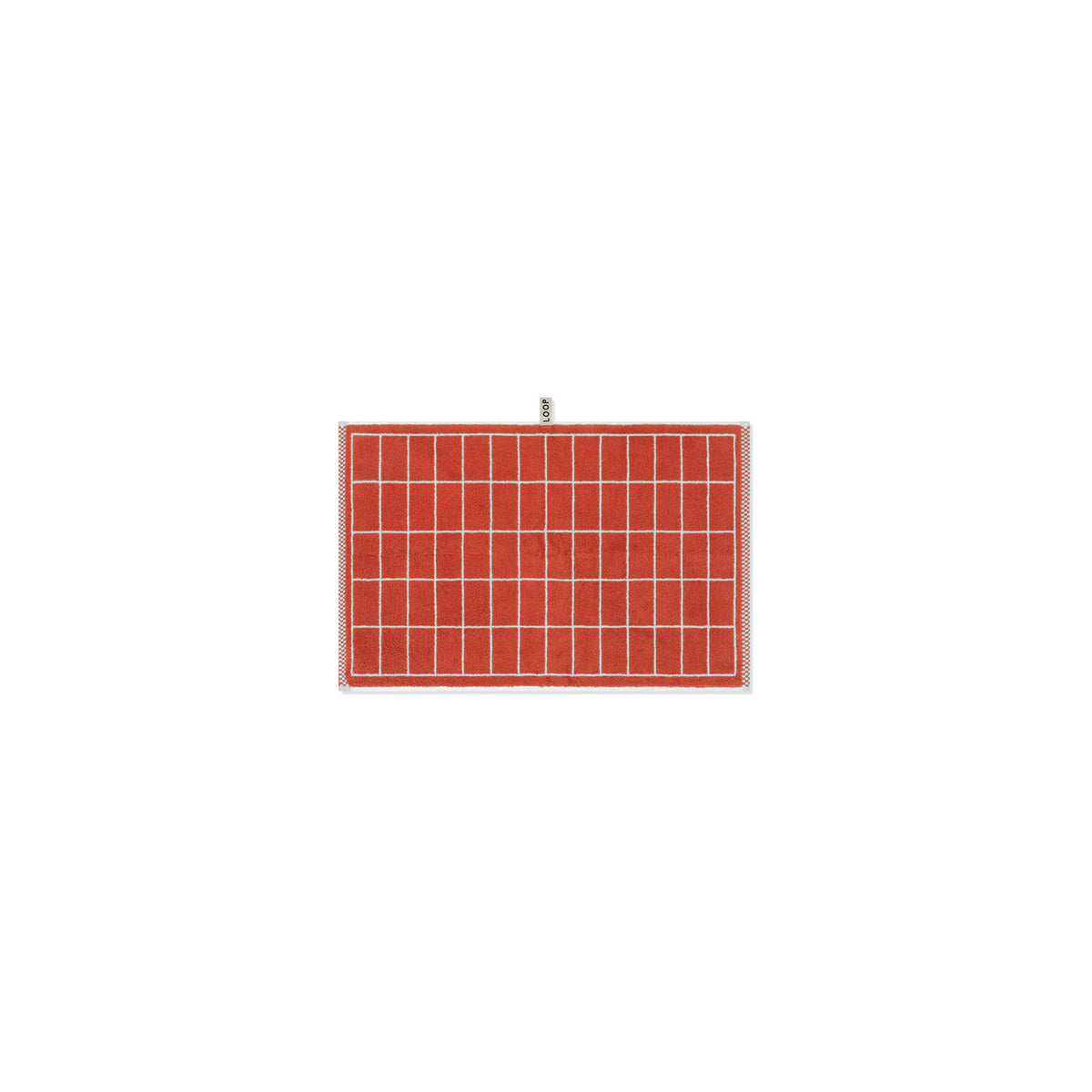 LOOP HOME terracotta/stone - tile bundles — hand towel front