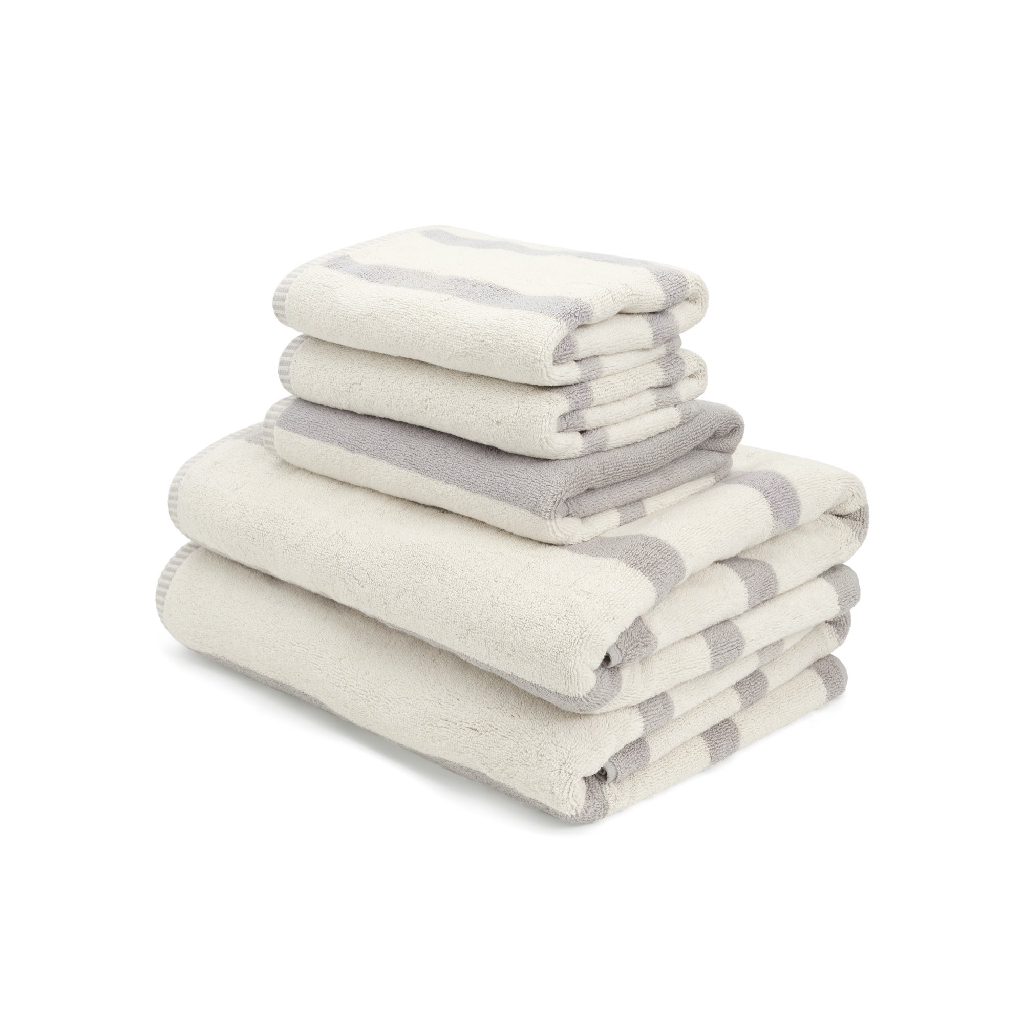 Butter/Stone - Bold Stripe Bundles
