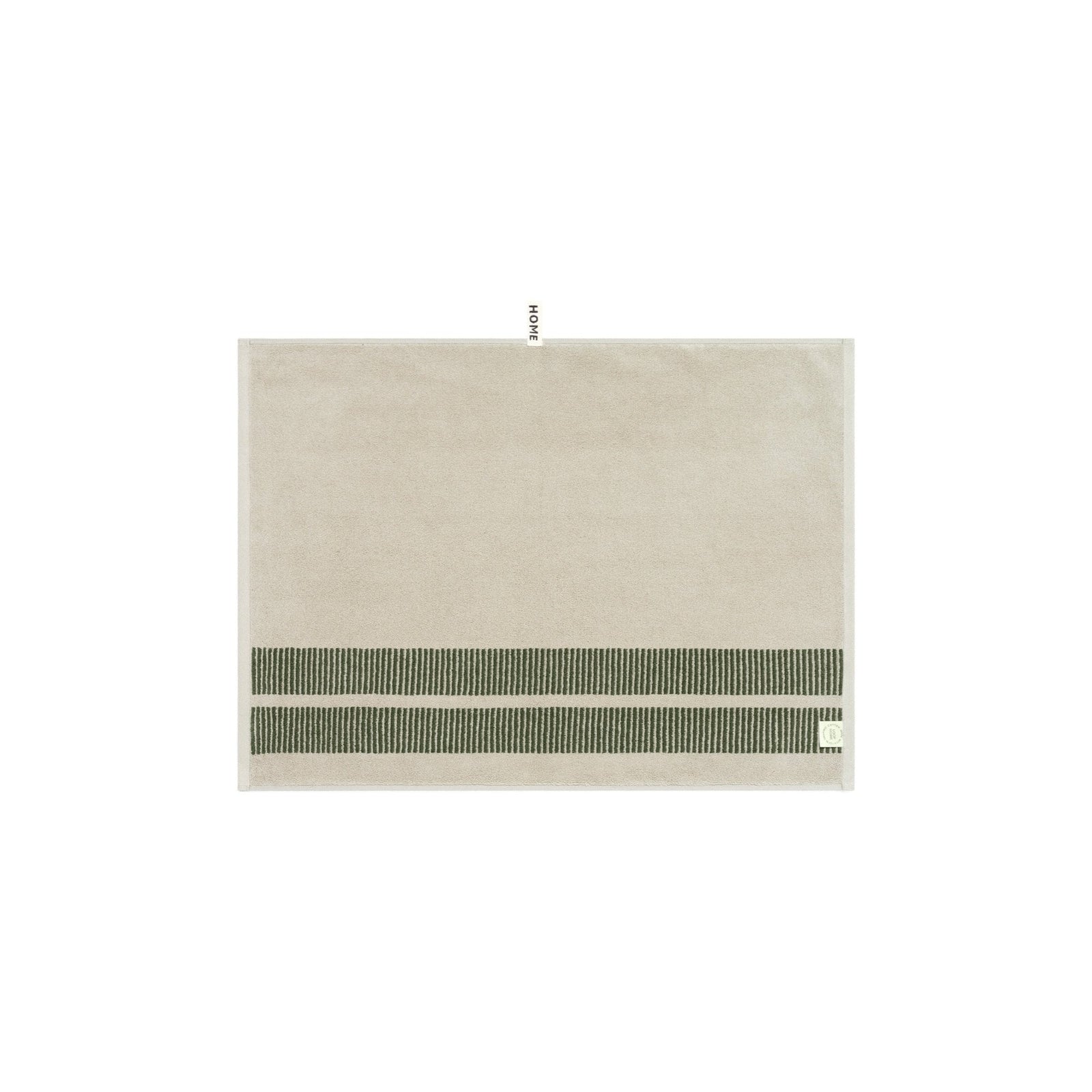 LOOP HOME bath mat - forest/sage - dual dash — view 3