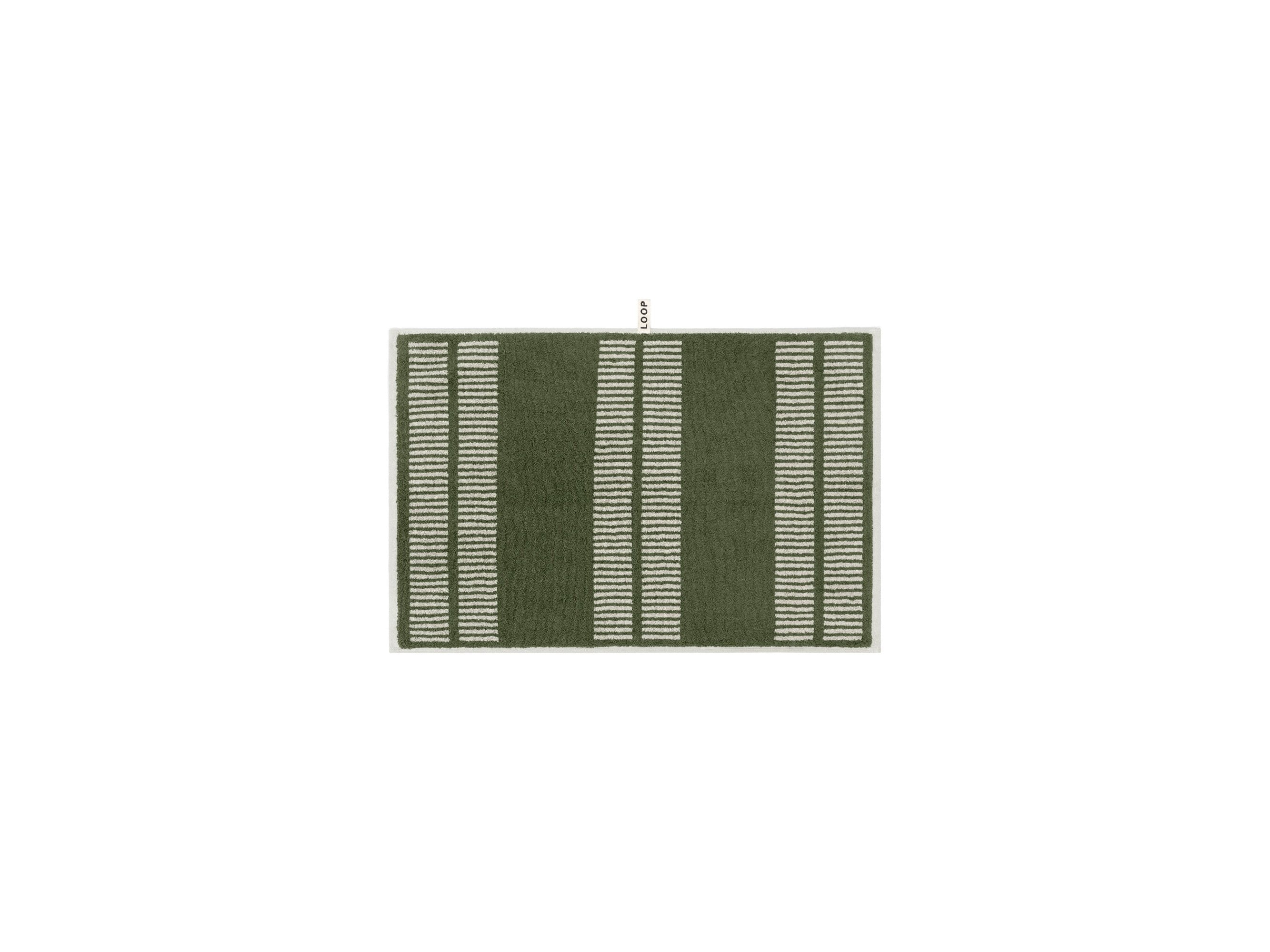 Forest/Sage Dual Dash Hand Towel — view 2