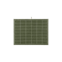 LOOP HOME bath mat - forest/sage - tile — view 2