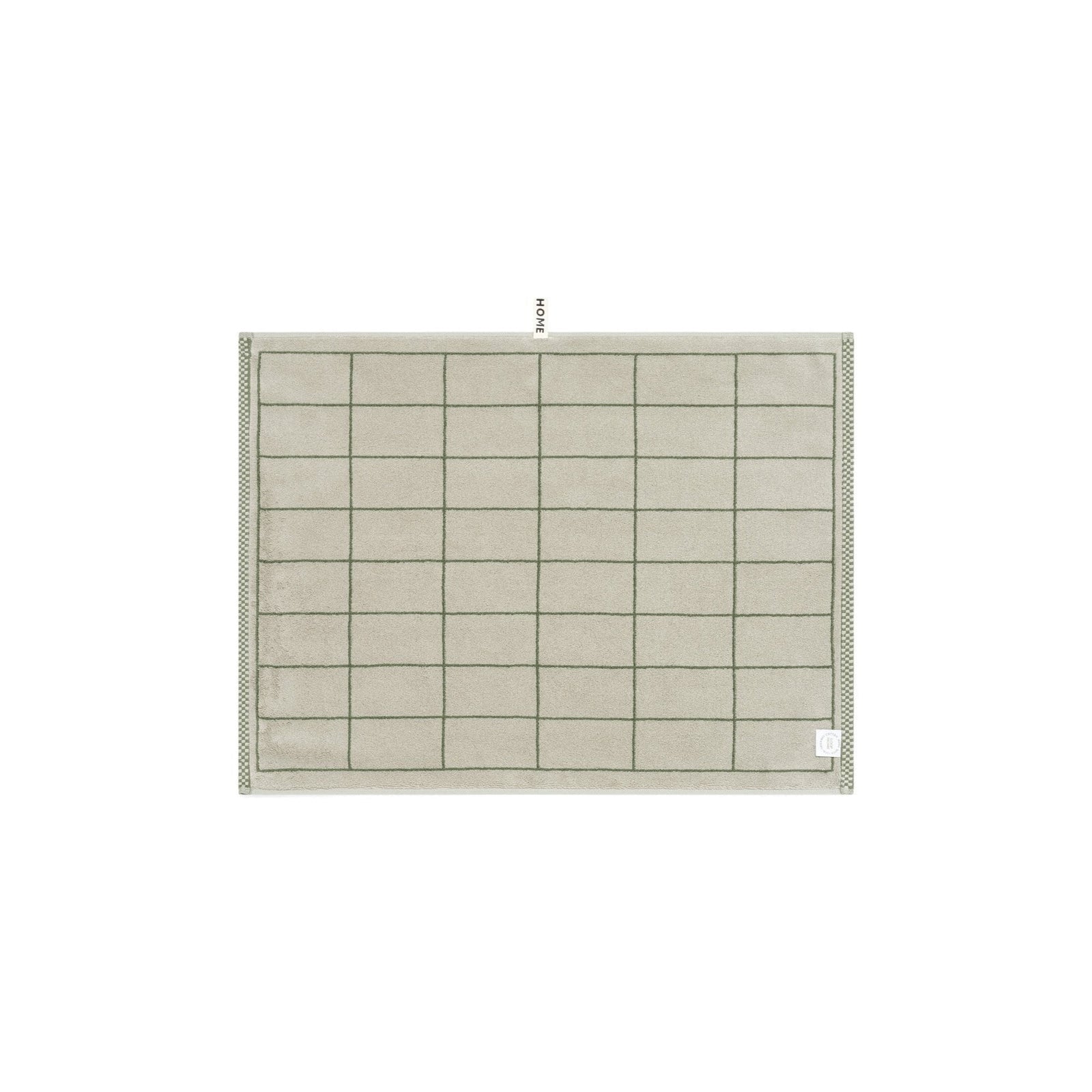 LOOP HOME bath mat - forest/sage - tile — view 3