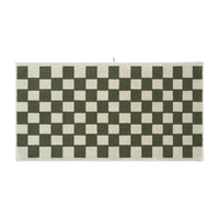 LOOP HOME bath sheet - forest/sage - brick — view 2