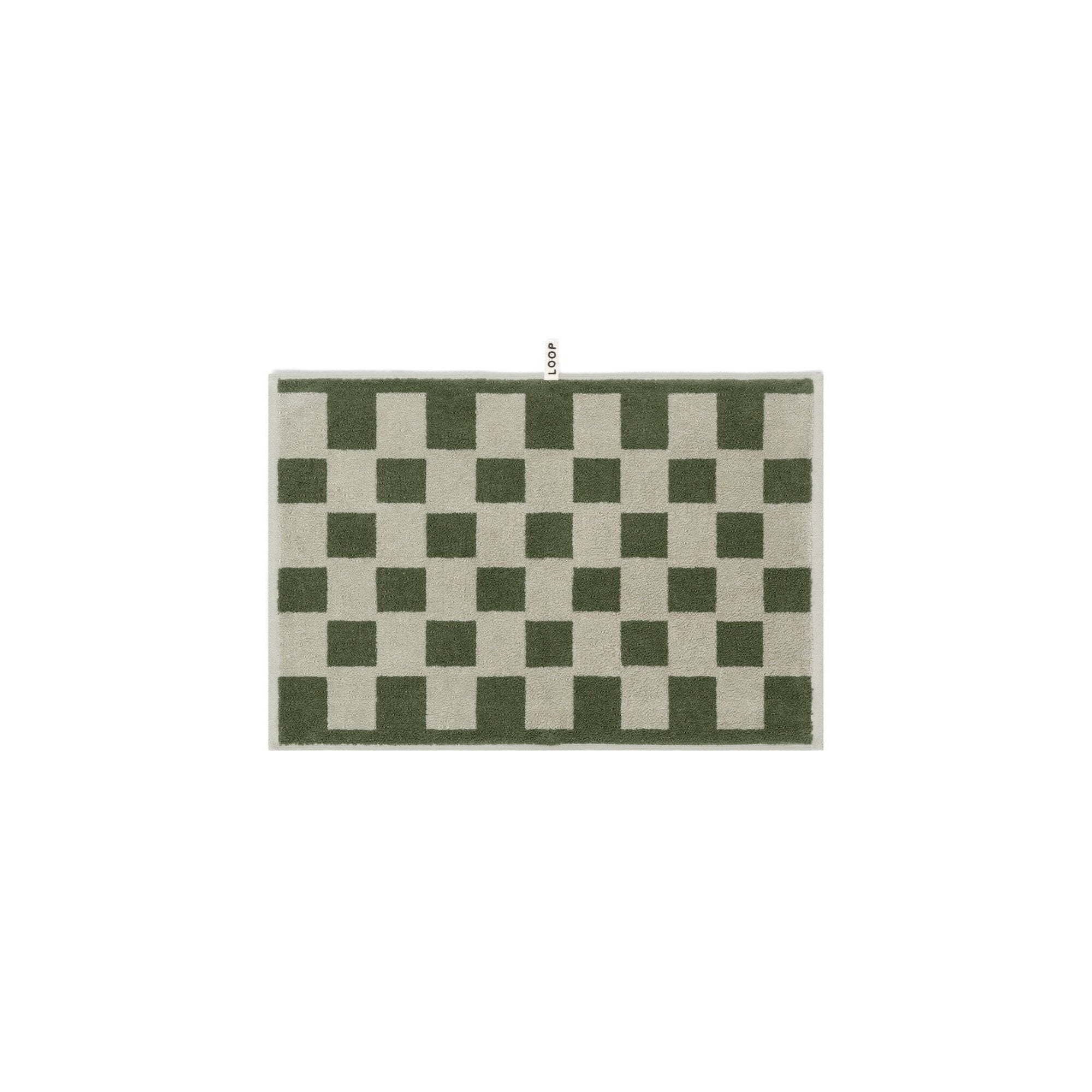 Forest/Sage Brick Hand Towel — view 2