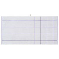 LOOP HOME lilac bath towel neatly folded on styled surface