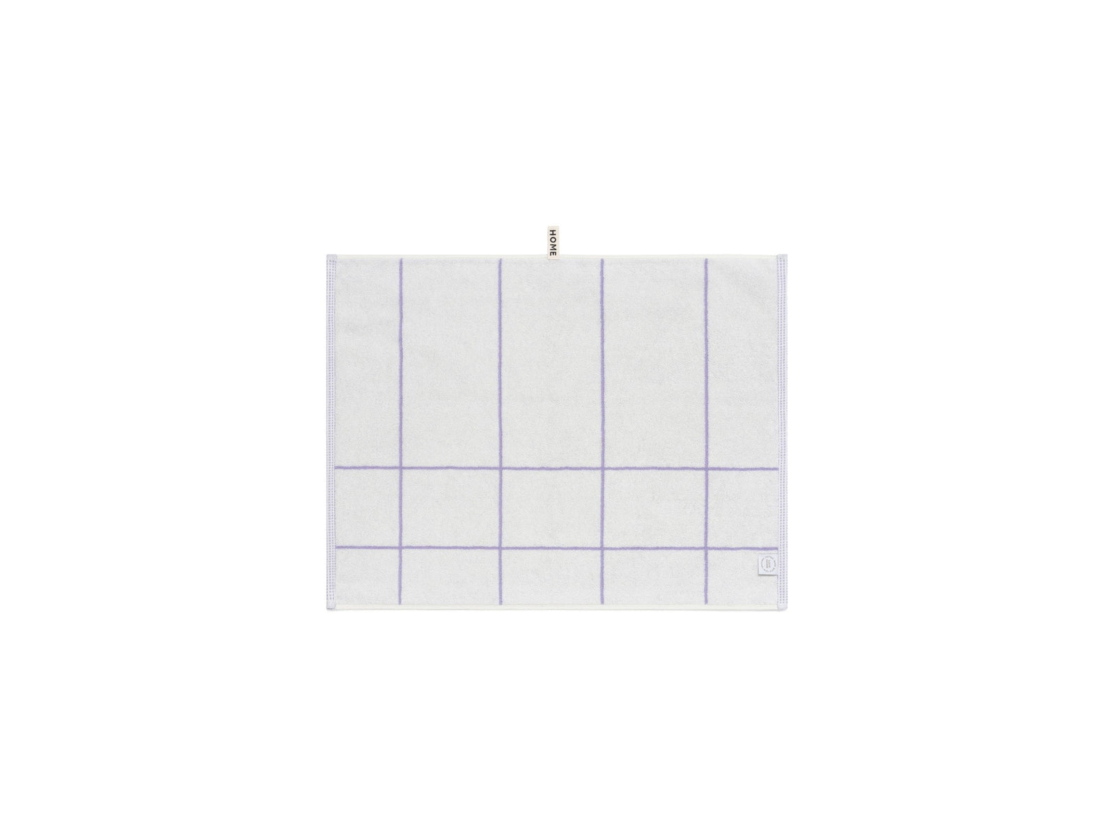 LOOP HOME bath mat - lilac/ivory - mesh — view 3