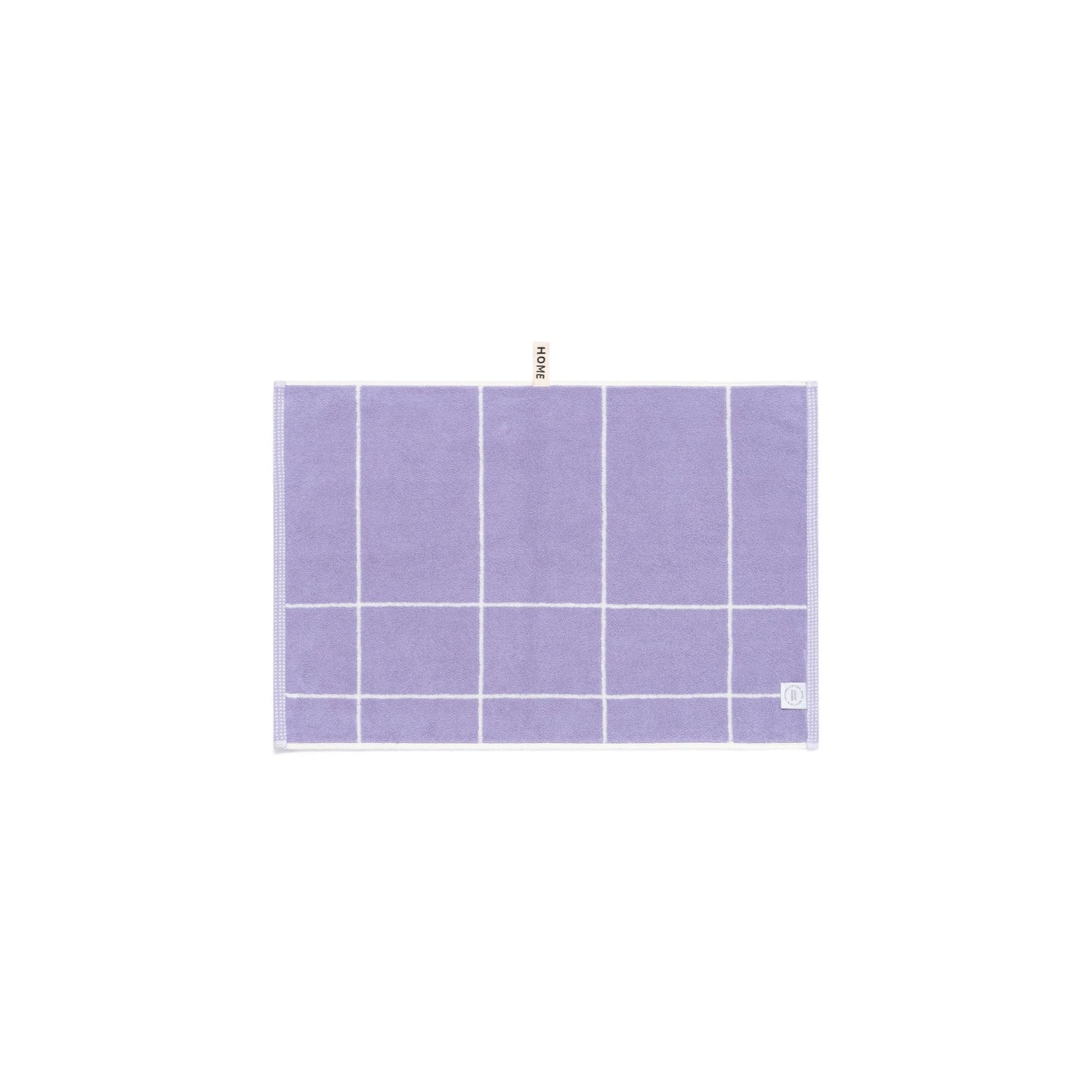 LOOP HOME hand towel - lilac/ivory - mesh — view 3