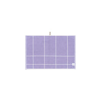 LOOP HOME hand towel - lilac/ivory - mesh — view 3