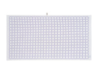 LOOP HOME bath sheet - lilac/ivory - grid — view 4