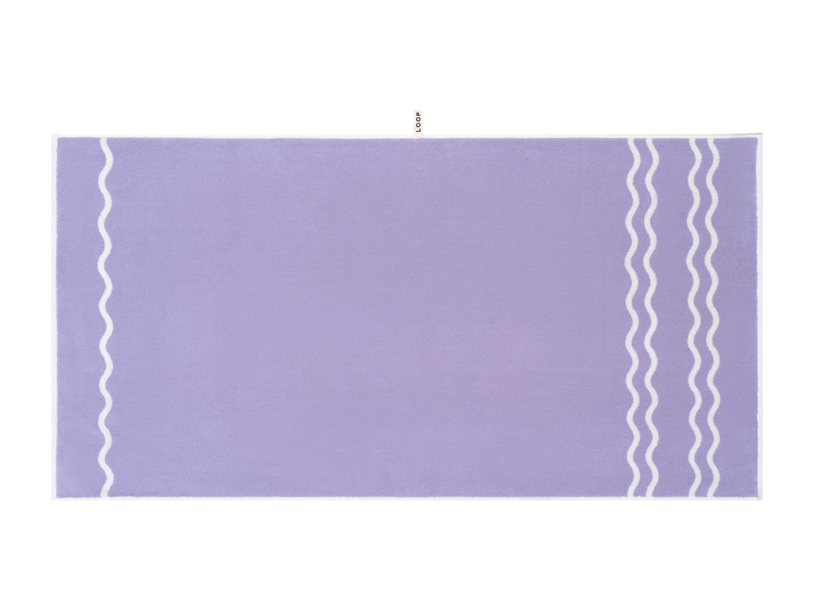 LOOP HOME lilac/ivory - wave bundles — view 3