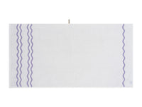 Lilac/Ivory Wave Bath Sheet — view 3