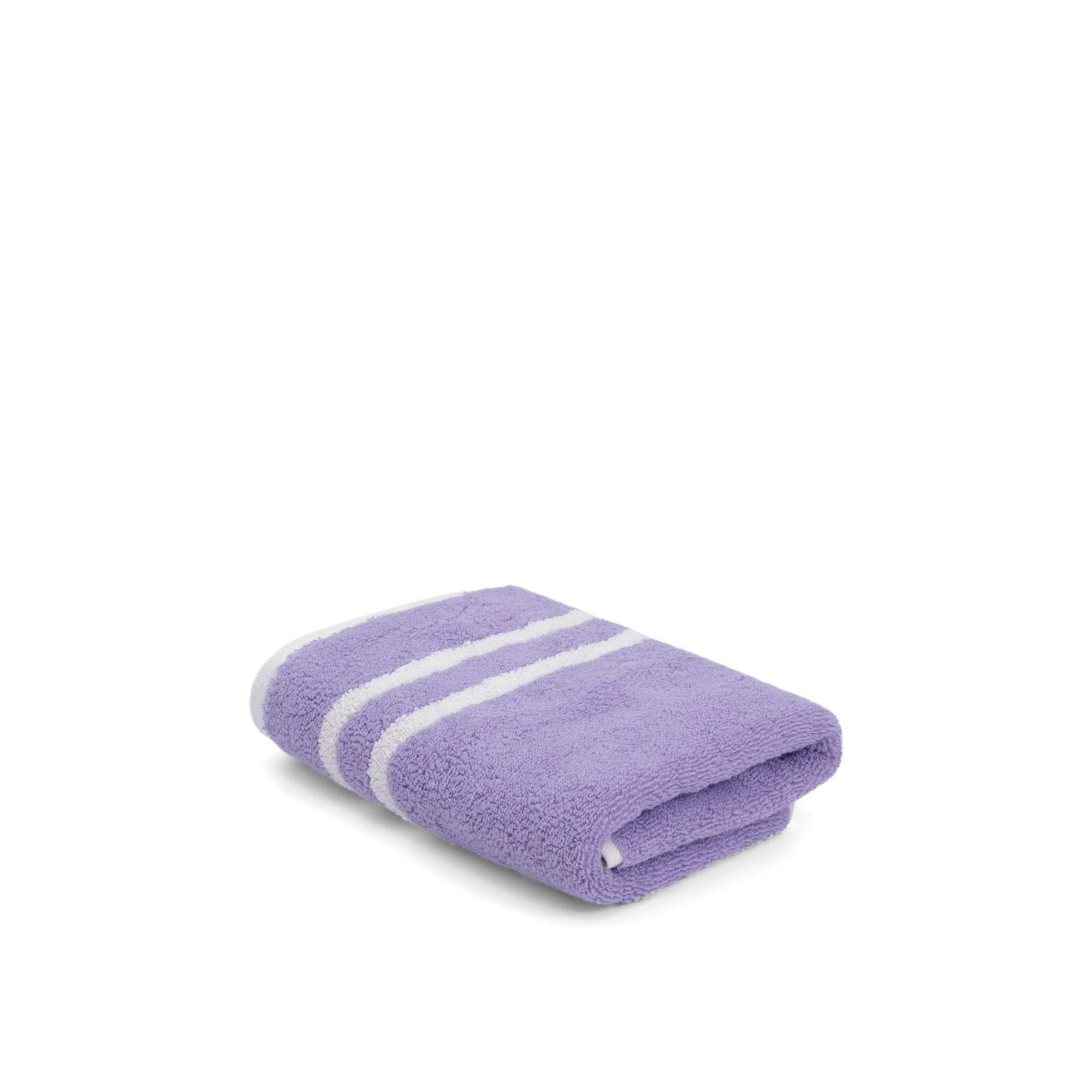 Hand Towel - Lilac/Ivory - Wave