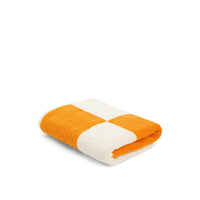 LOOP HOME bath mat - saffron/ivory - block