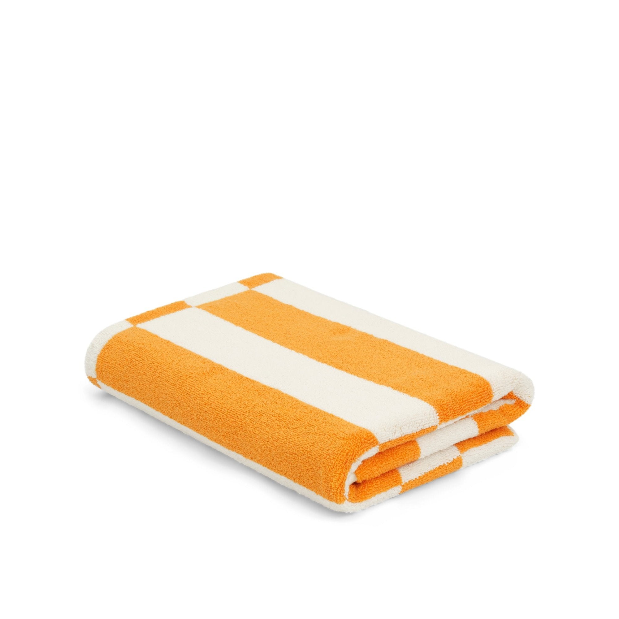 Bath Towel - Saffron/Ivory - Offset
