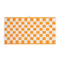 Saffron/Ivory Brick Bath Sheet — view 3