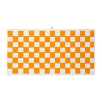 Saffron/Ivory Brick Bath Sheet — view 2