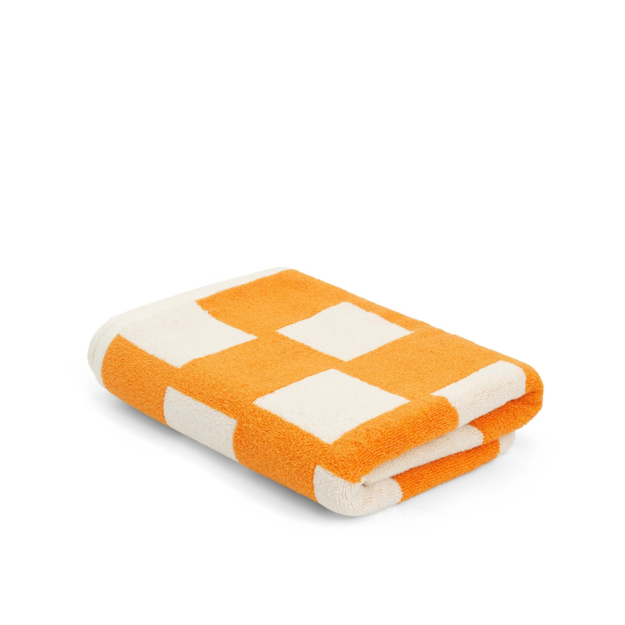 Bath Towel - Saffron/Ivory - Brick