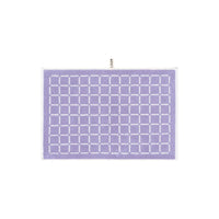 LOOP HOME hand towel - lilac/ivory - grid — view 2